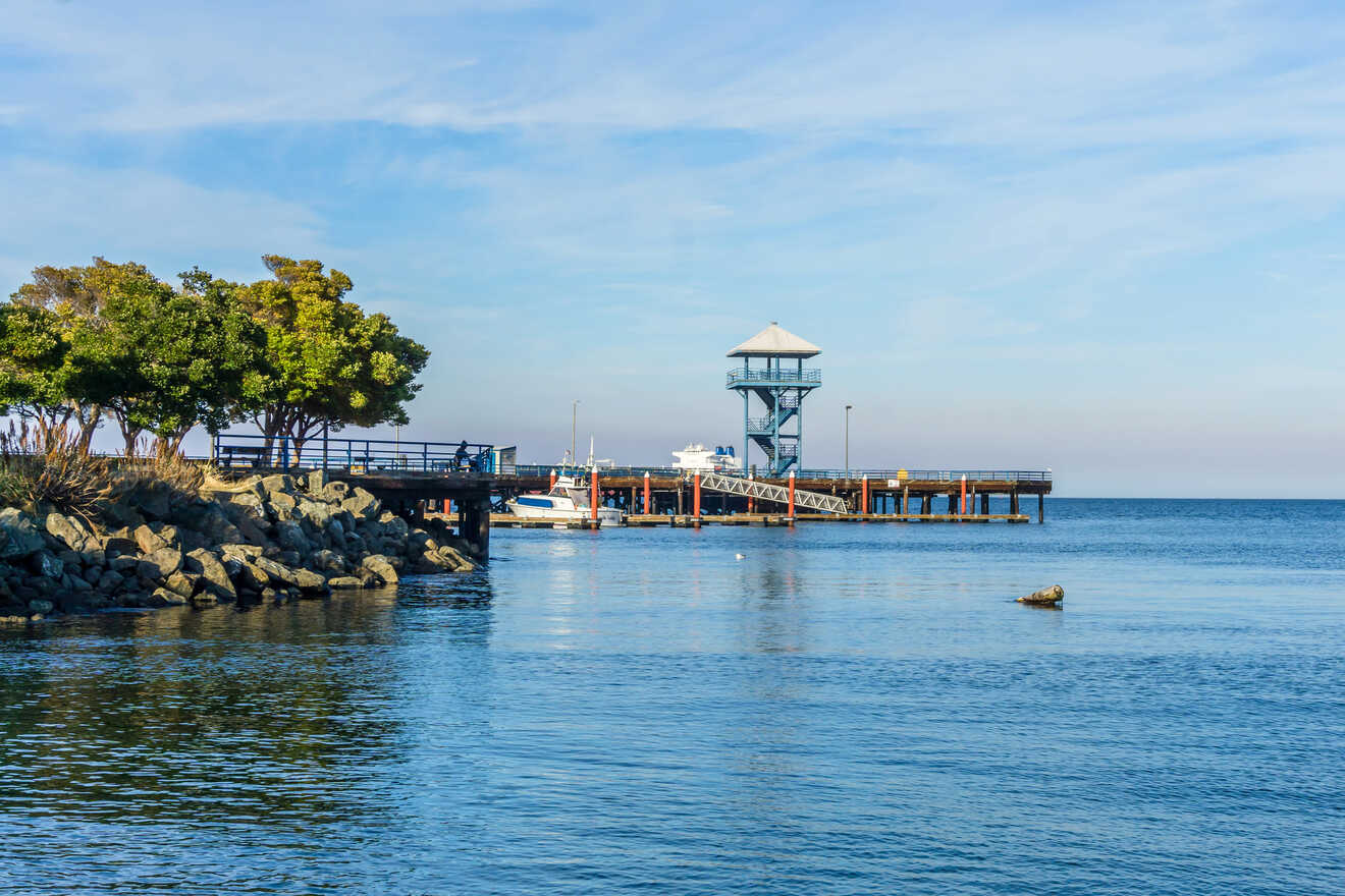 Port Angeles, where the stay in Olympic National Park for the first time